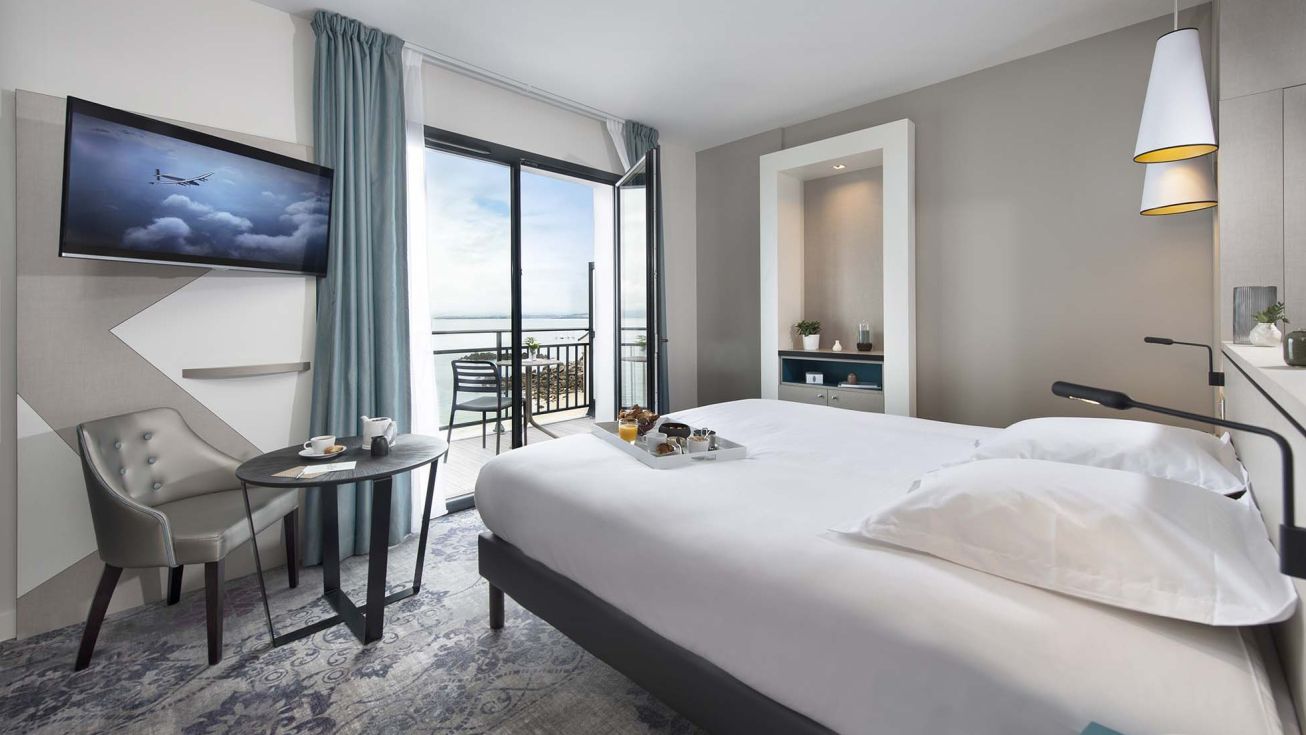 Chambre vue sur mer Hôtel Douarnenez