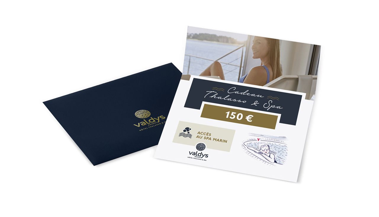 chèque cadeau thalasso et spa à 150 € avec l'accès au spa marin