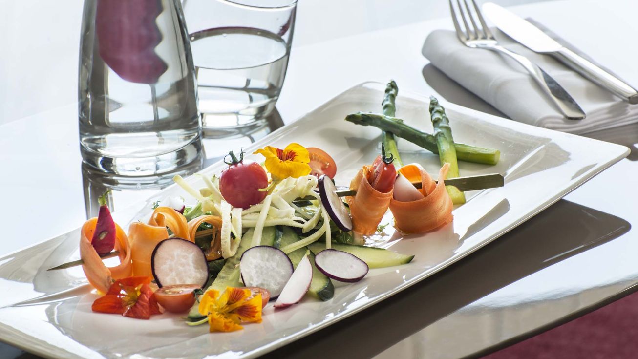 plat du restaurant du centre thalasso de saint jean de monts