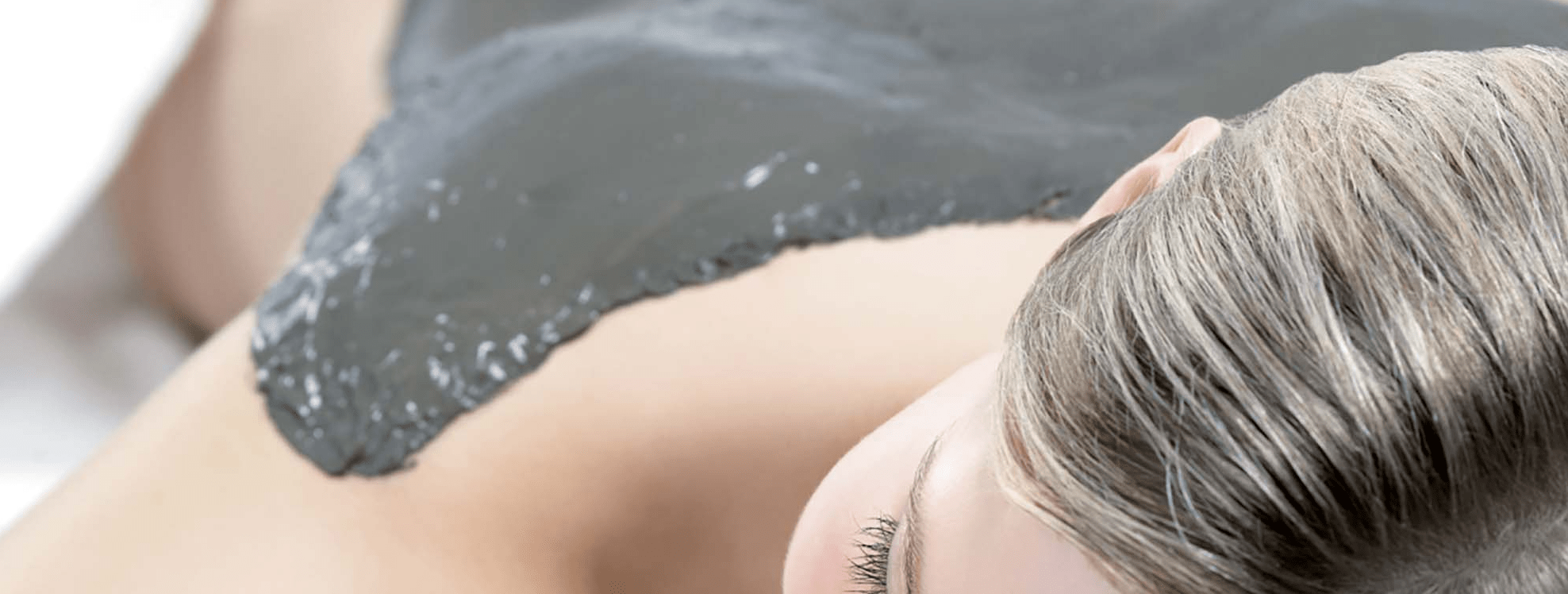 enveloppement de boue marine naturelle