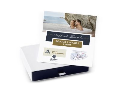 Coffret Escale séjour 2 jours / 1 nuit avec l'accès au spa marin