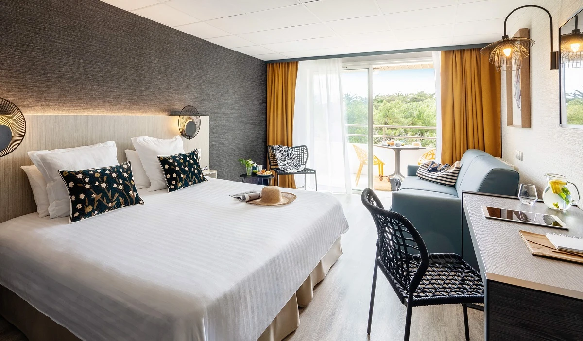 chambre privilège hôtel valdys les pins****