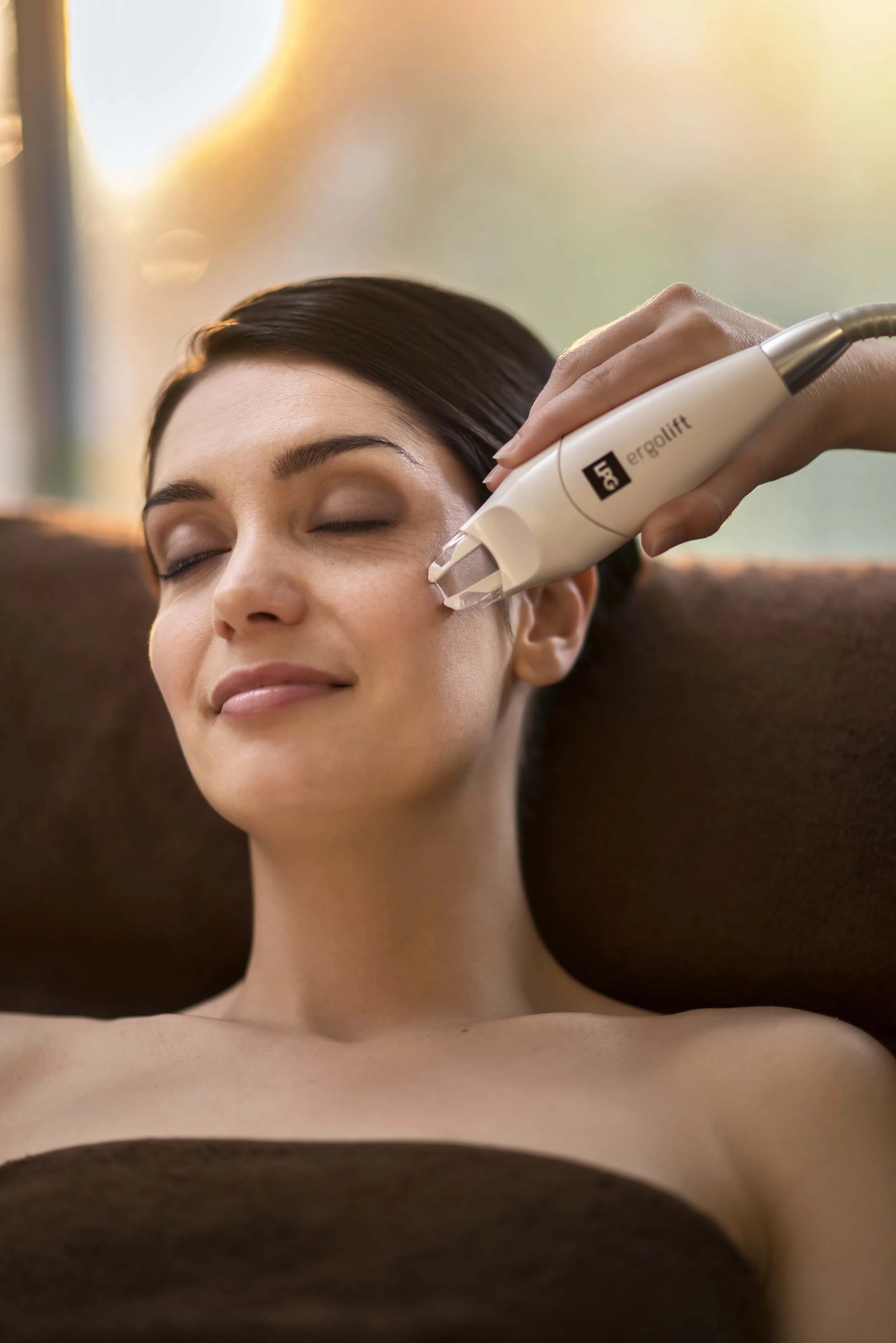 femme durant un soin innovant lpg endermologie